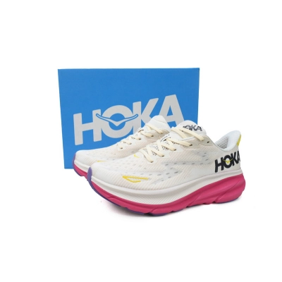 HOKA Clifton 9 'Eggnog Blanc De Blanc' 02