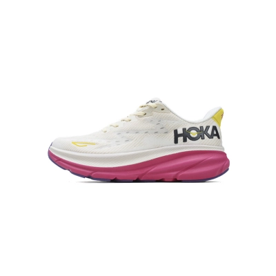 HOKA Clifton 9 'Eggnog Blanc De Blanc' 01