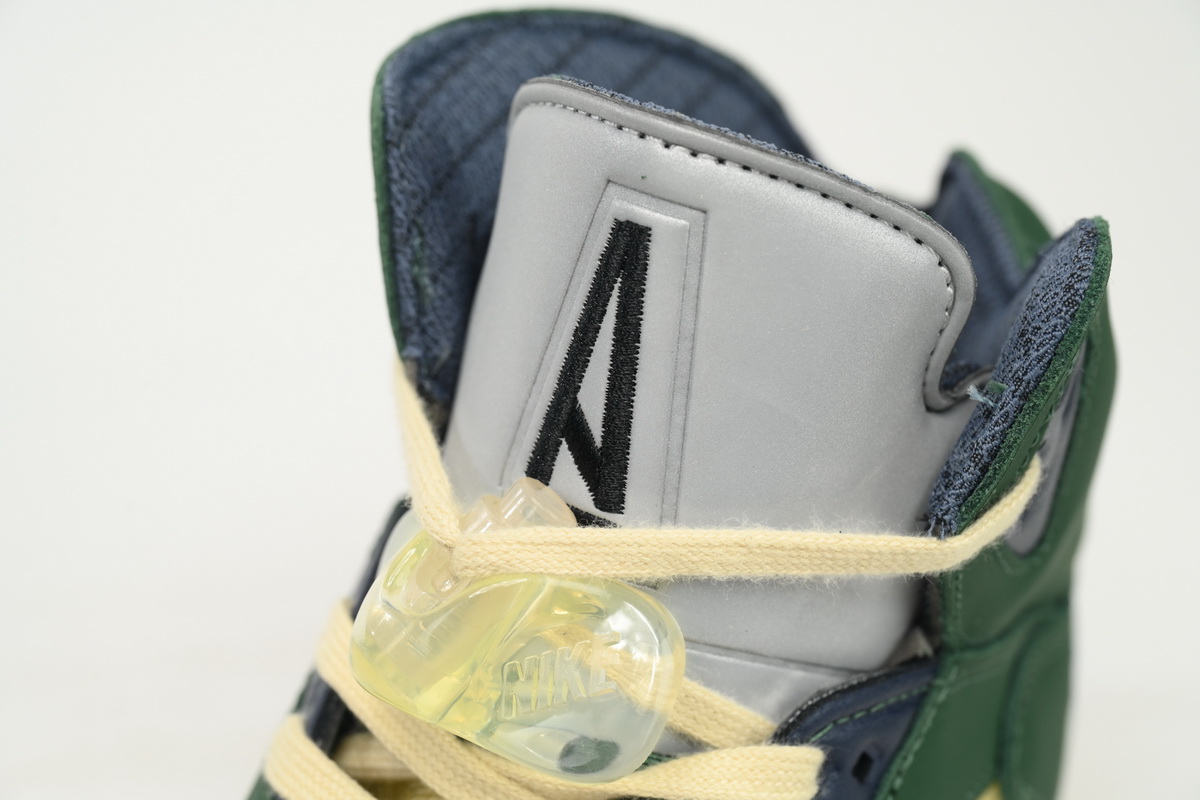 JN Air Jordan 5 "Navy Green”