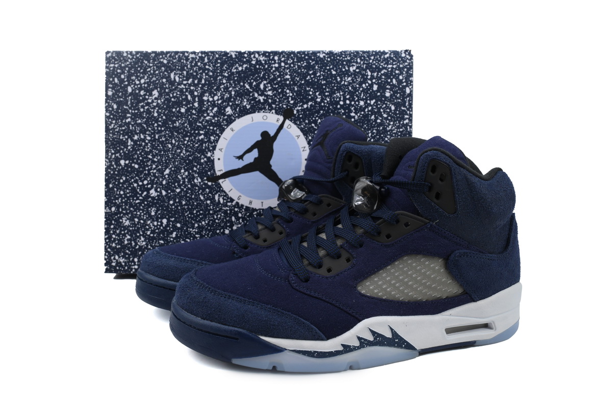 JN Air Jordan 5 “Midnight Navy”
