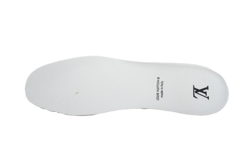 LOUIS VUITTON Trainer White Blue