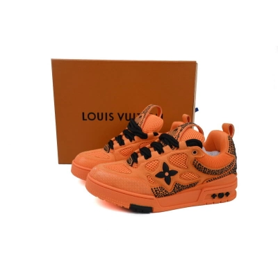 LOUIS VUITTON Trainer Orange Diamond 02