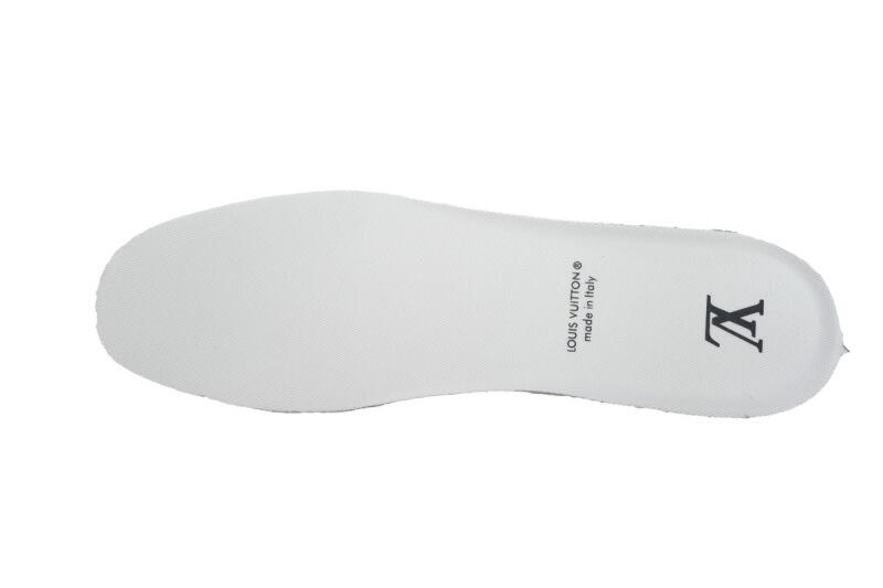 LOUIS VUITTON Trainer White Khaki