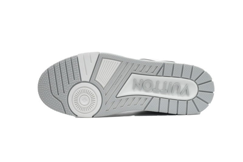 LOUIS VUITTON Trainer White Grey