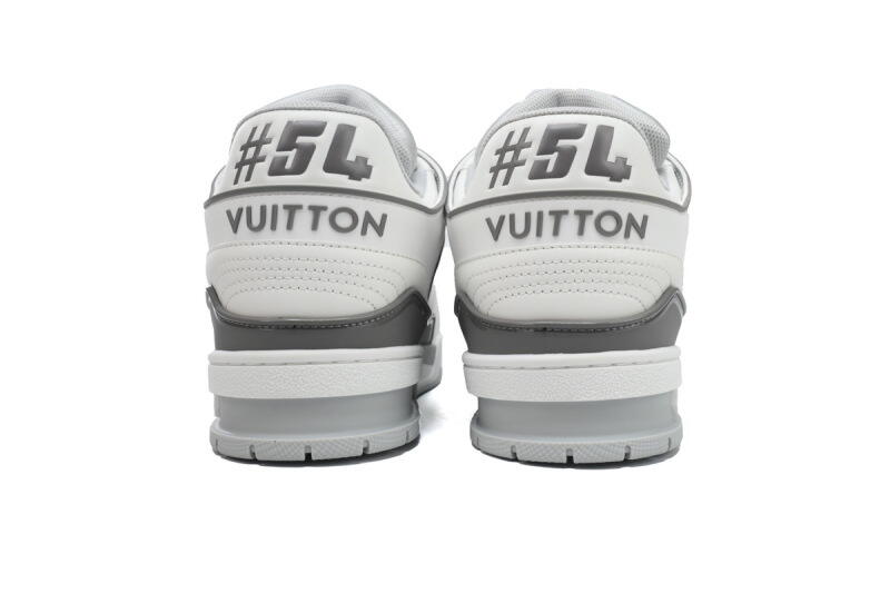 LOUIS VUITTON Trainer White Grey