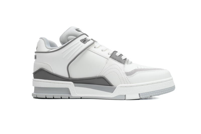 LOUIS VUITTON Trainer White Grey