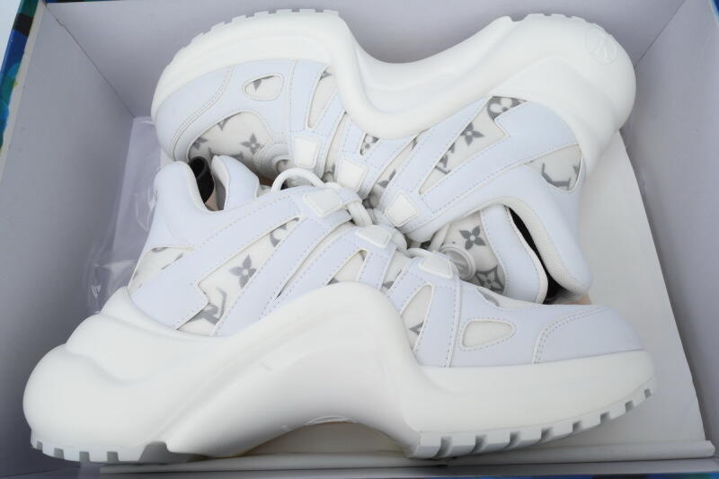 Louis Vuitton Archlight Sneakers White Grey