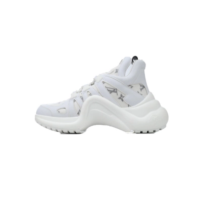 Louis Vuitton Archlight Sneakers White Grey 01