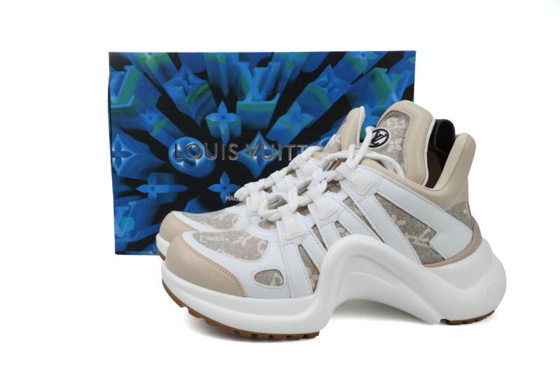 Louis Vuitton Archlight Sneakers White Sand Yellow