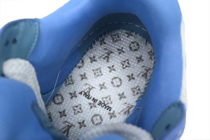 Louis Vuitton White Blue