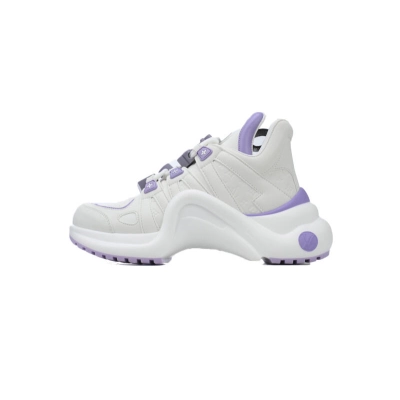 Louis Vuitton Archlight Sneakers White Purple 01