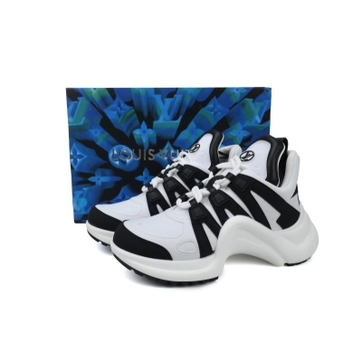 Louis Vuitton Archlight Sneakers Black White 02