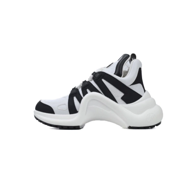 Louis Vuitton Archlight Sneakers Black White 01