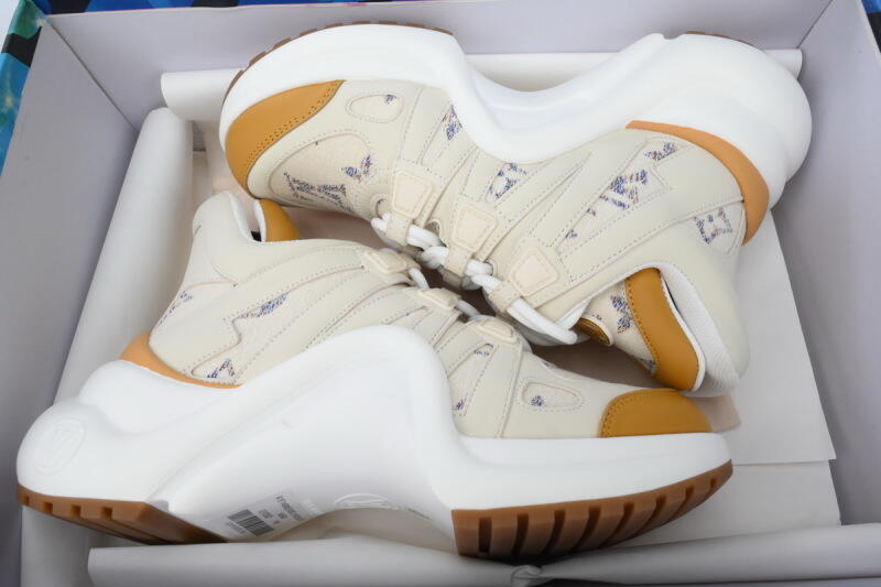 Louis Vuitton Archlight Sneakers White Brown