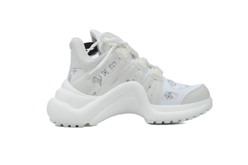 Louis Vuitton Archlight Sneakers Printed White