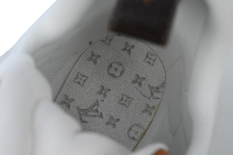 Louis Vuitton Archlight Sneakers White Blue Denim