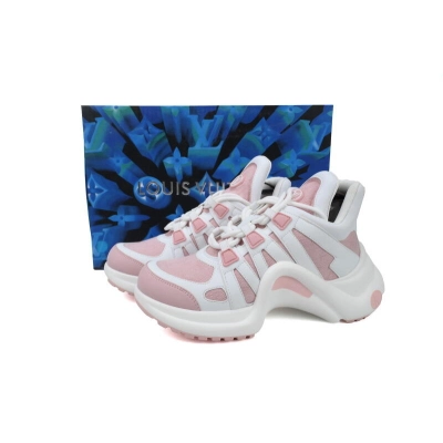 Louis Vuitton Archlight Sneakers Pink White 02