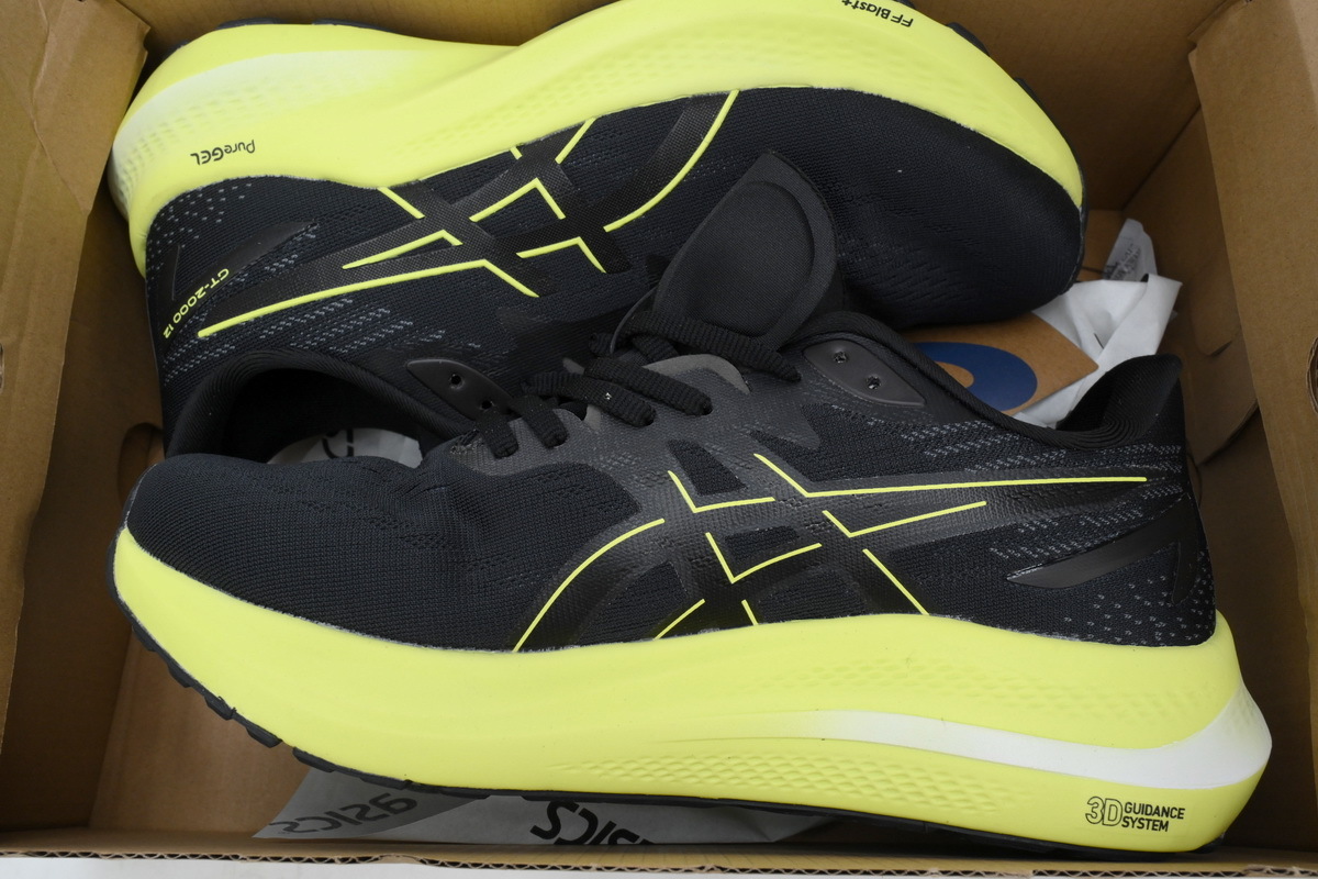 Asics GT 2000 12 'Black Glow Yellow'