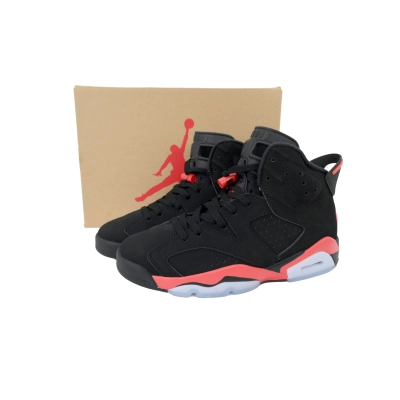 OG Air Jordan 6 Replica Black And Red 02