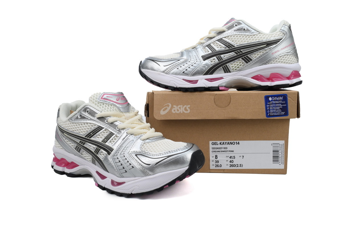 Asics Gel Kayano 14 'Cream Sweet Pink'