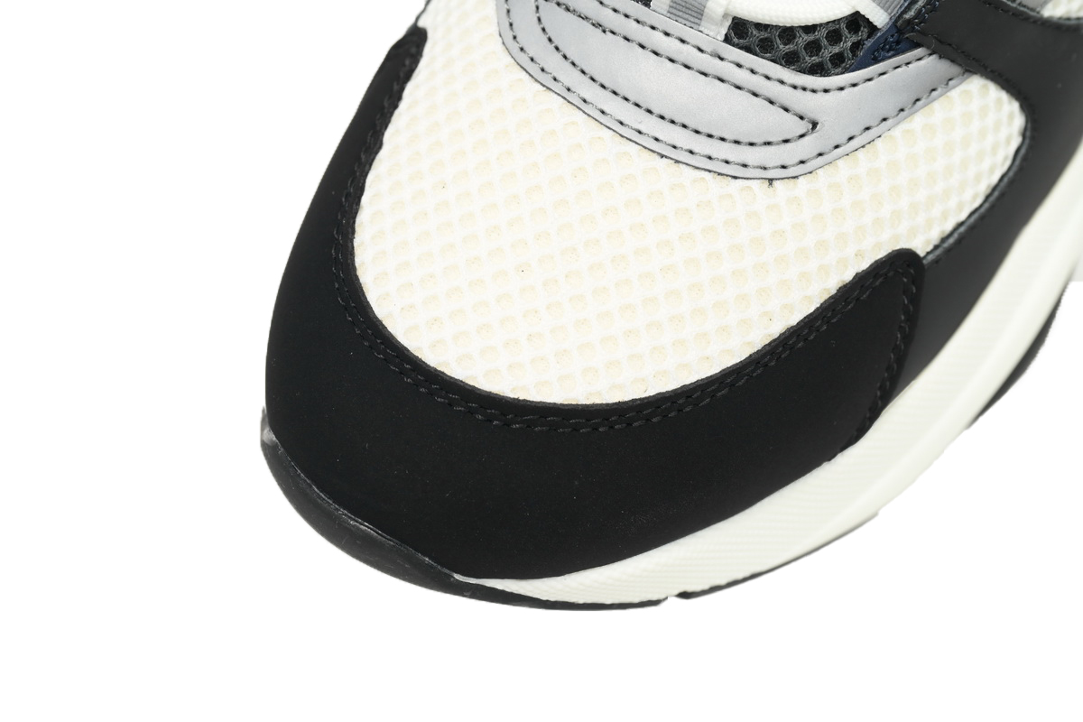 Dior White, Blue, & Black 'B22' Sneakers White Blue