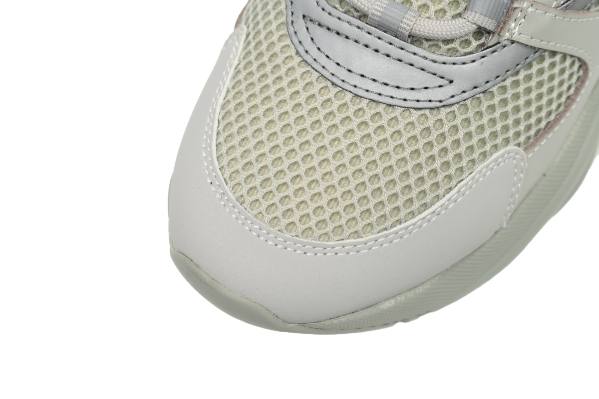 Dior White, Blue, & Black 'B22' Sneakers Lime