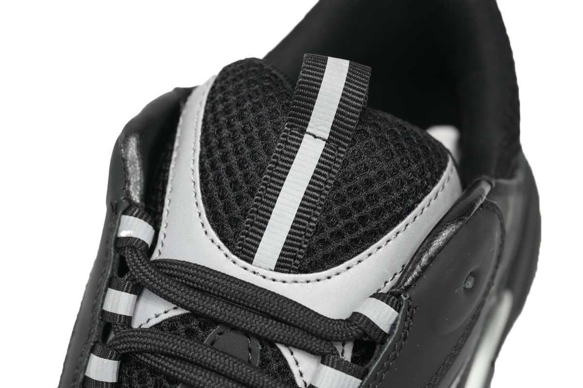 Dior White, Blue, & Black 'B22' Sneakers Black