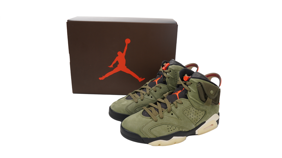OG Air Jordan 6 Olive Green
