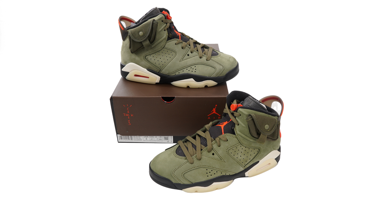 OG Air Jordan 6 Olive Green