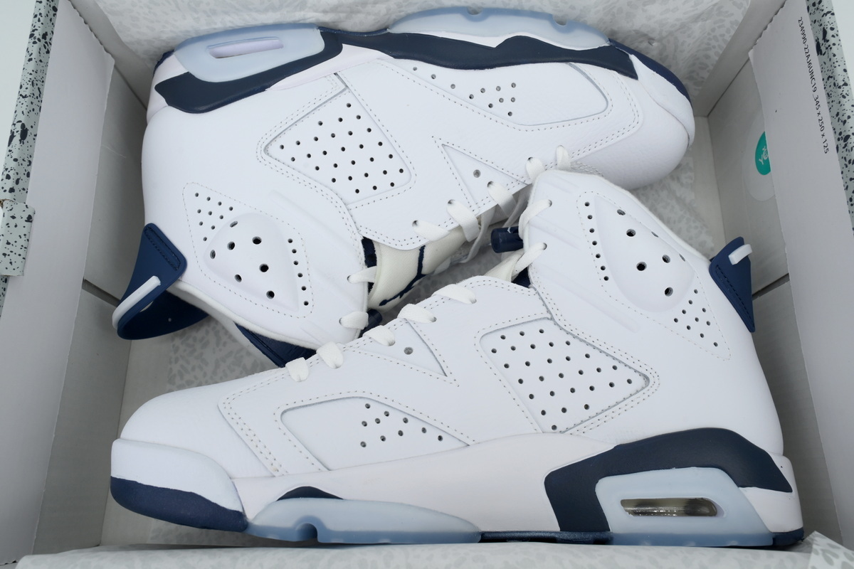 Q1 Air Jordan 6 Retro GS 'Midnight Navy' 2022
