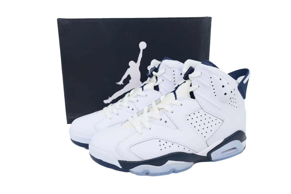 Q1 Air Jordan 6 Retro GS 'Midnight Navy' 2022