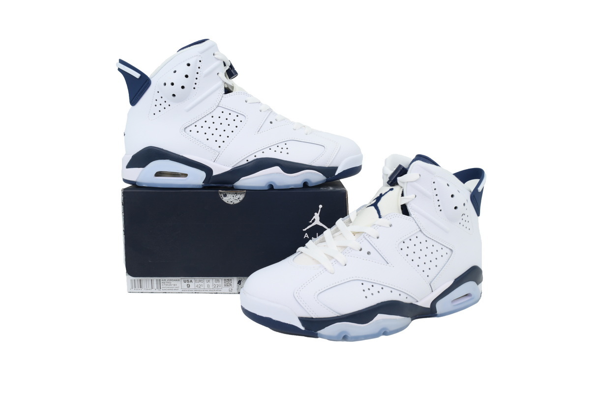 Q1 Air Jordan 6 Retro GS 'Midnight Navy' 2022
