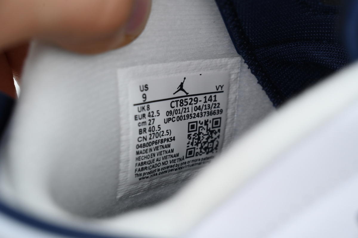 Q1 Air Jordan 6 Retro GS 'Midnight Navy' 2022