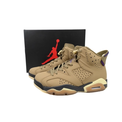 Q1 Air Jordan 6 Gore-Tex "Brown Kelp" 02