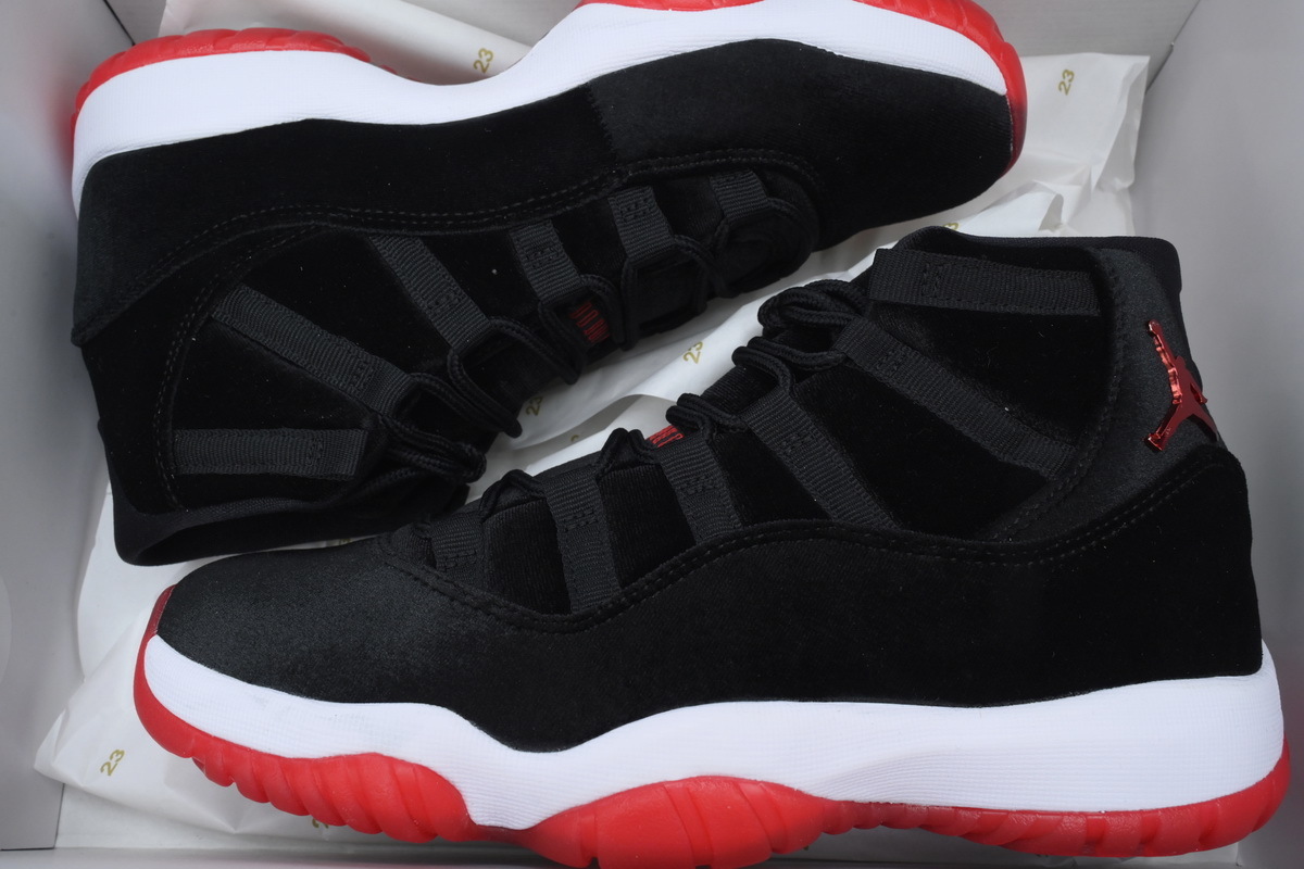 XP Air Jordan 11 Retro 'Bred Velvet'