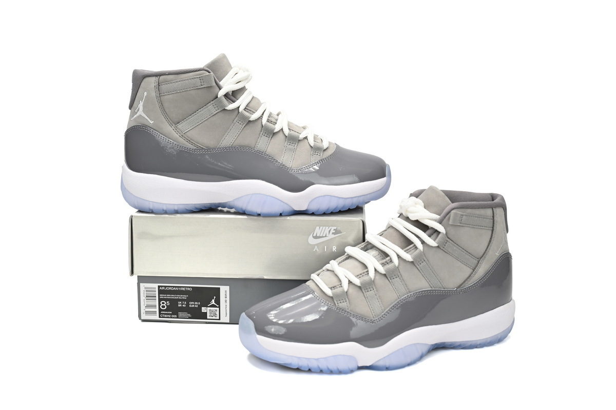 OG Air Jordan 11 Cool Grey