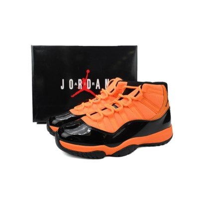 DJ Air Jordan 11 Retro "Black Orange” 02
