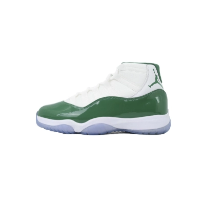 DJ Air Jordan 11 Retro White Green 01