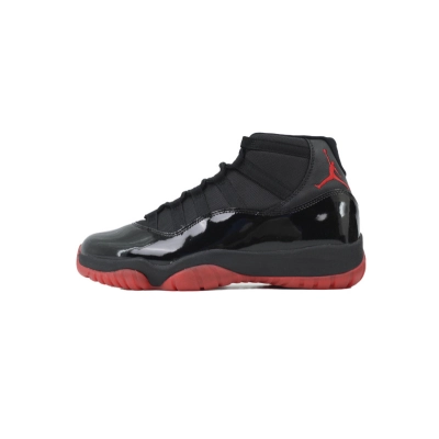 DJ Air Jordan 11 Retro New Black Red 01