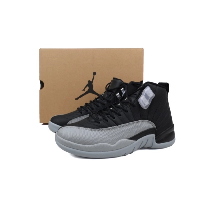 DJ Air Jordan 12 Retro 'Black and wolf Grey' 02