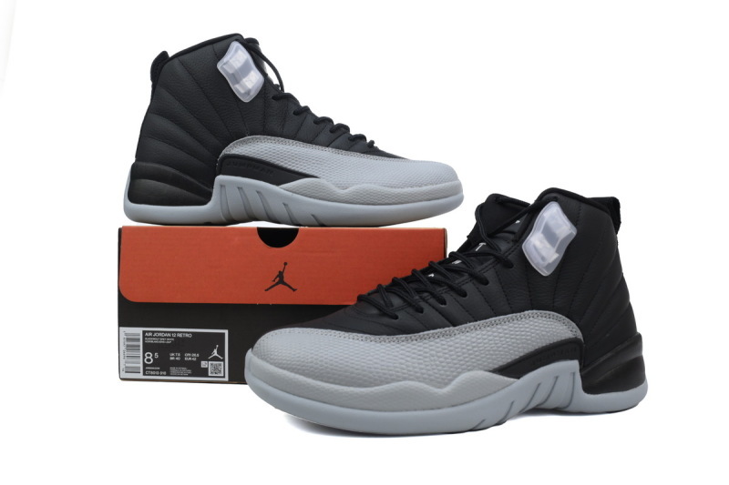 DJ Air Jordan 12 Retro 'Black and wolf Grey'
