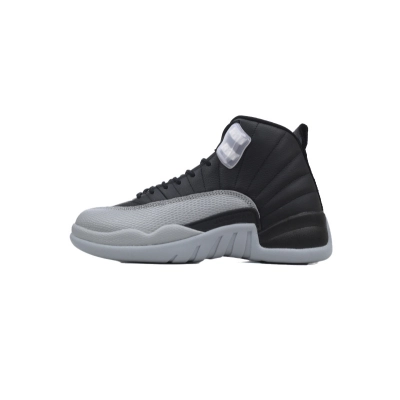 DJ Air Jordan 12 Retro 'Black and wolf Grey' 01