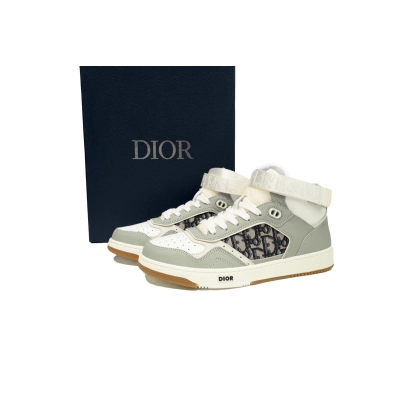 Dior B27 High White Grey 02