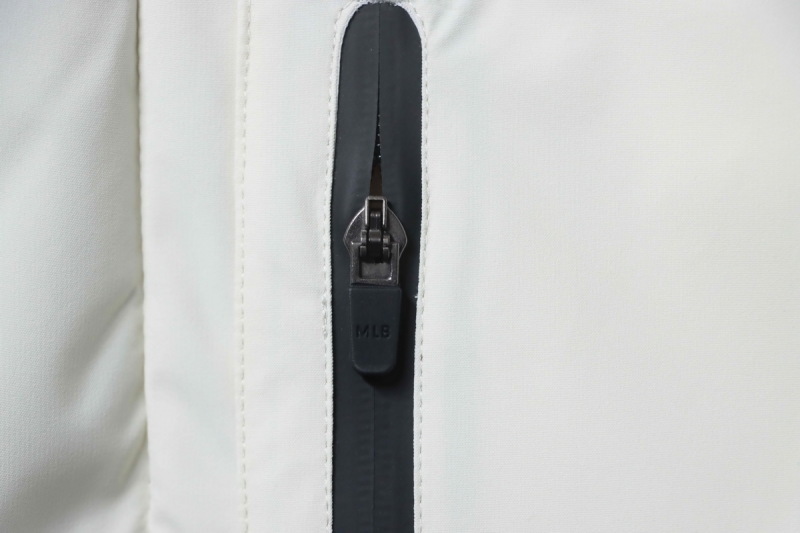 MLB 2nd Generation Large Fur Collar Workwear Down Jacket White