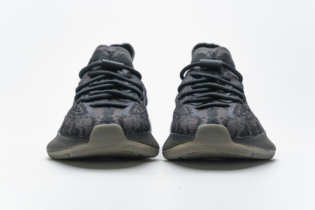 A8 adidas Yeezy Boost 380 Black Purple Real Boost