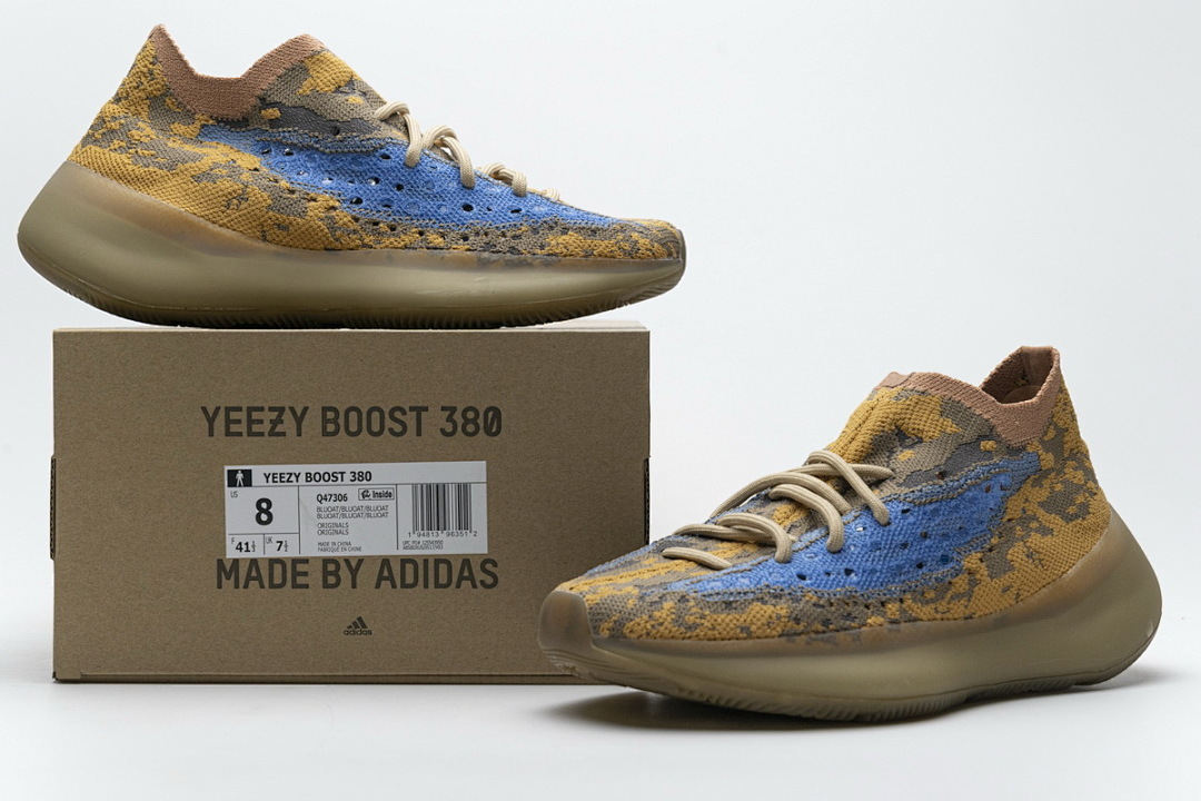 A8 adidas Yeezy Boost 380 Blue Oat