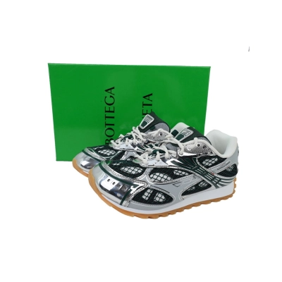 Bottega Veneta Orbit Dark Green Silver 02
