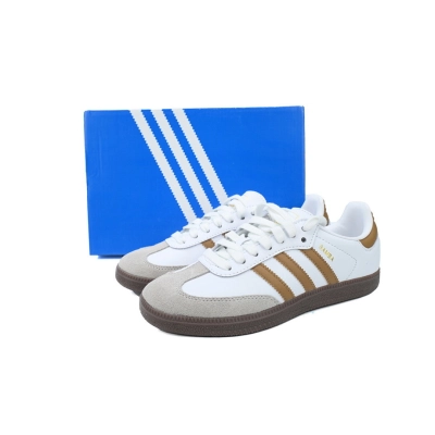 adidas Originals Samba OG 'Cloud White Brown Desert' 02