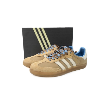 Wales Bonner x Samba Nylon 'Desert White' 02