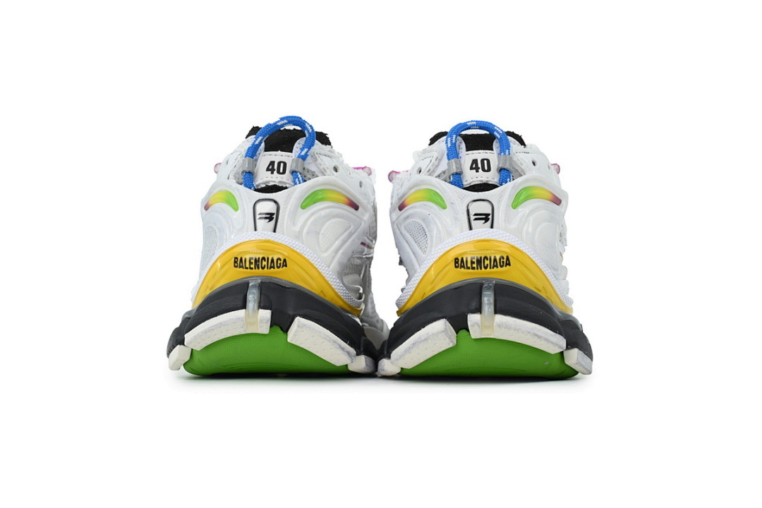WRUNG 9800 Balenciaga Runner Sneaker Gradient White Gray